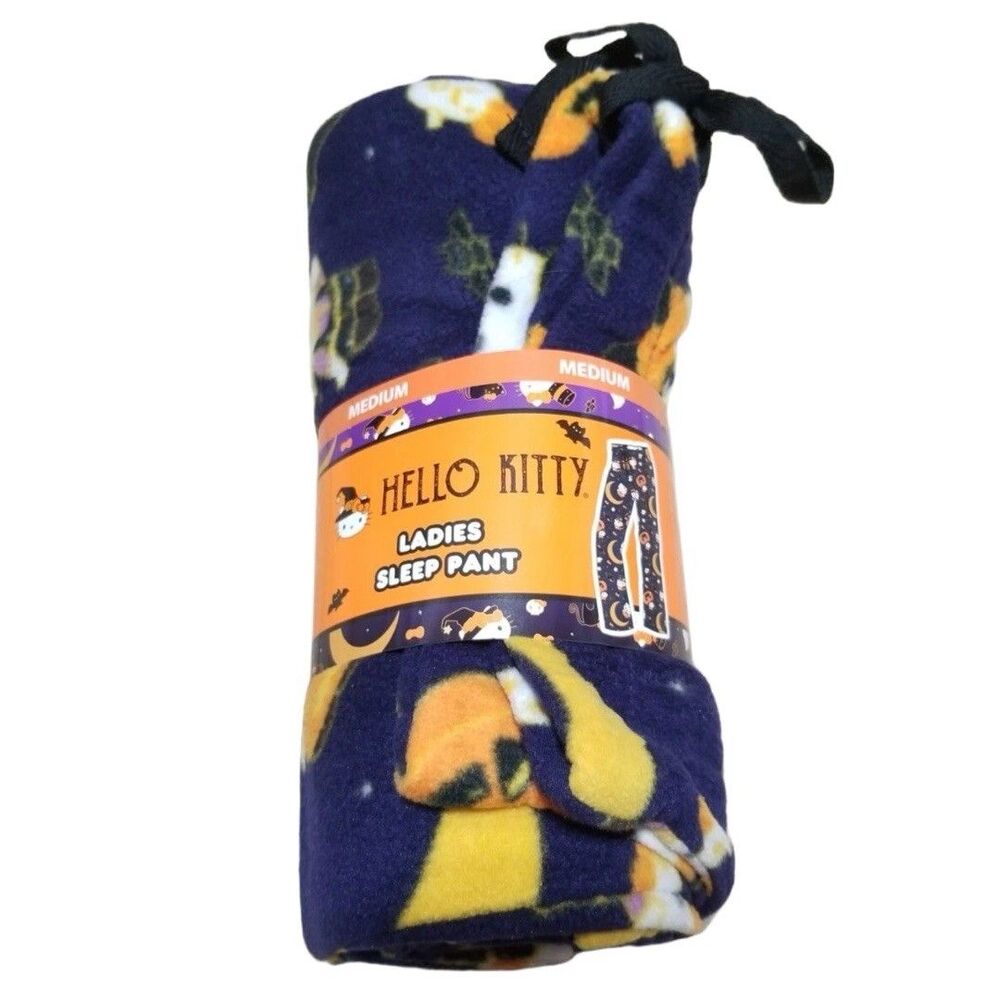Sanrio Hello Kitty Halloween Ladies Sleep Pant Size Medium